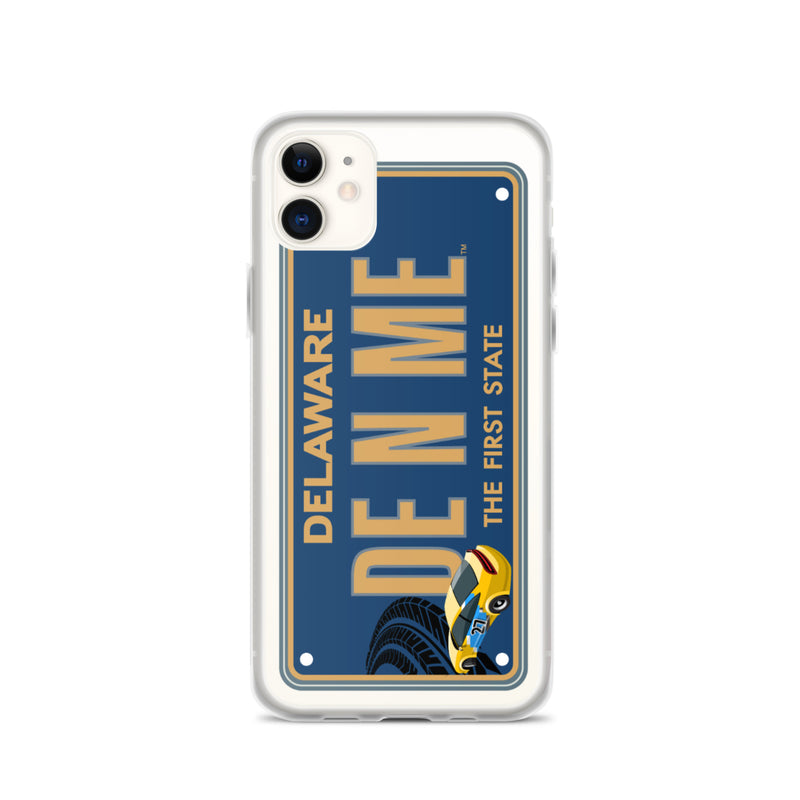 iPhone Case Clear - Delaware License Plate
