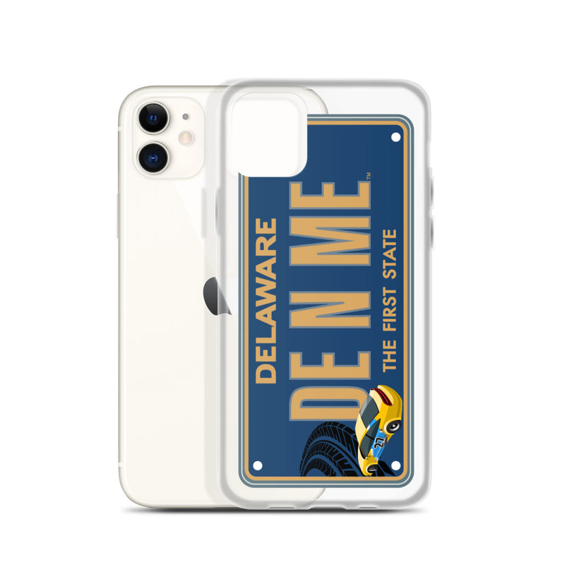 iPhone Case Clear - Delaware License Plate