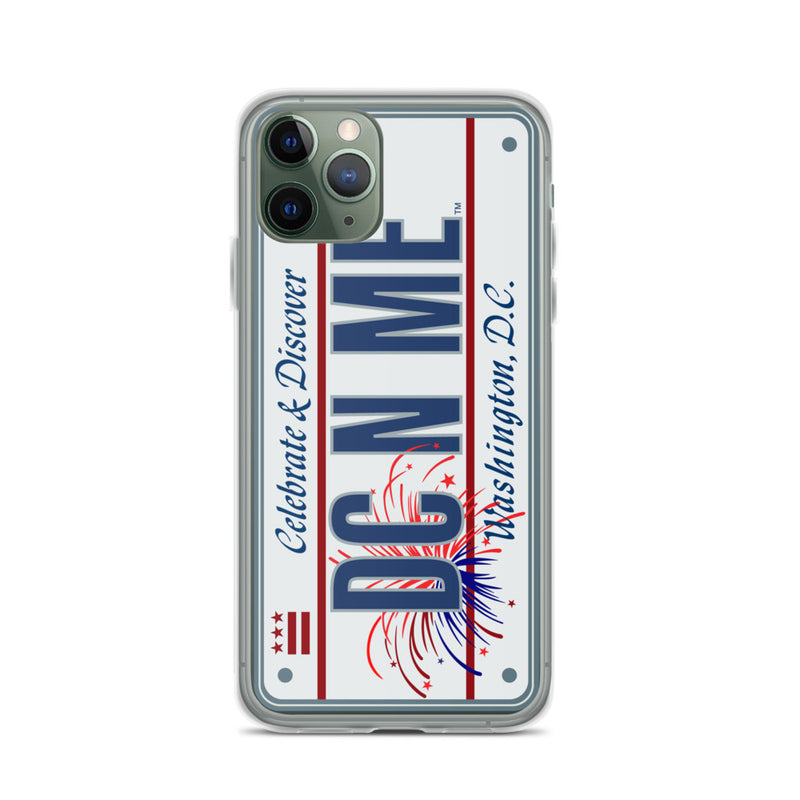 iPhone Case Clear - District of Columbia License Plate