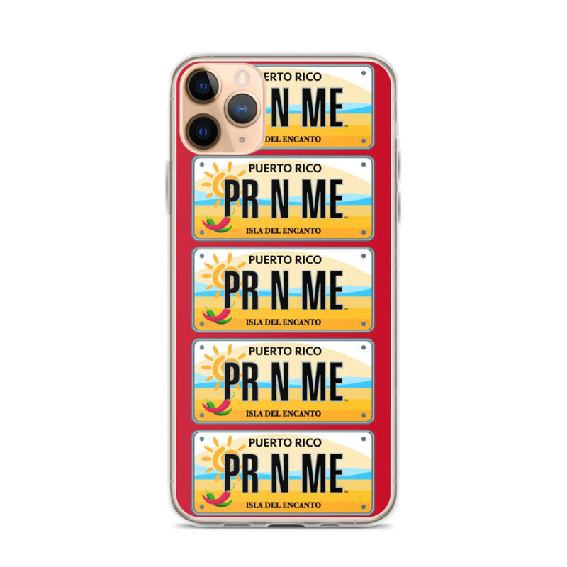 iPhone Case - Puerto Rico License Plate