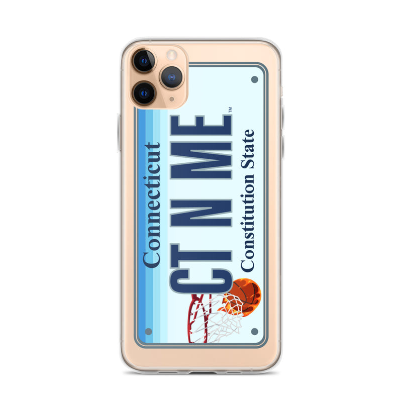 iPhone Case Clear - Connecticut License Plate