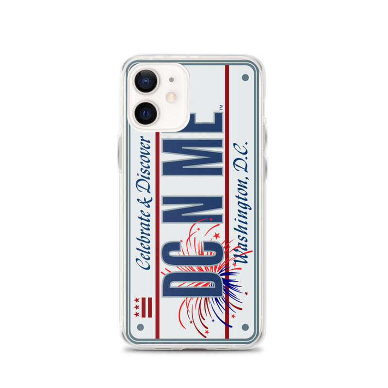 iPhone Case Clear - District of Columbia License Plate