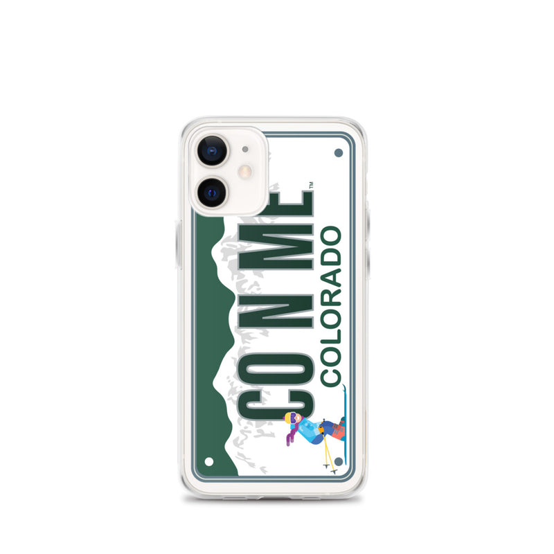 iPhone Case Clear - Colorado License Plate