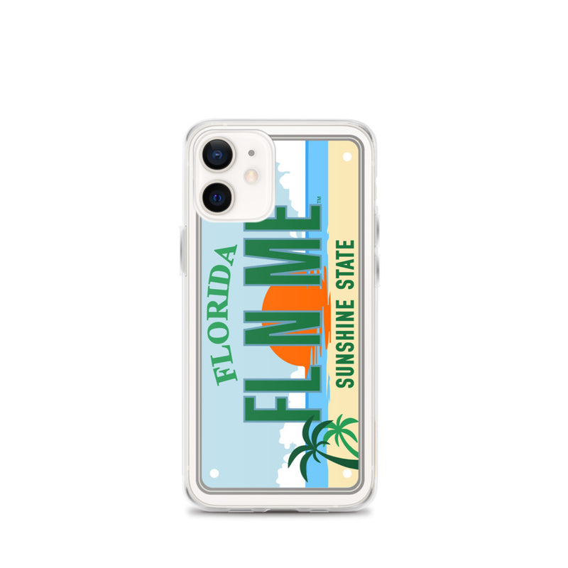 iPhone Case Clear - Florida License Plate