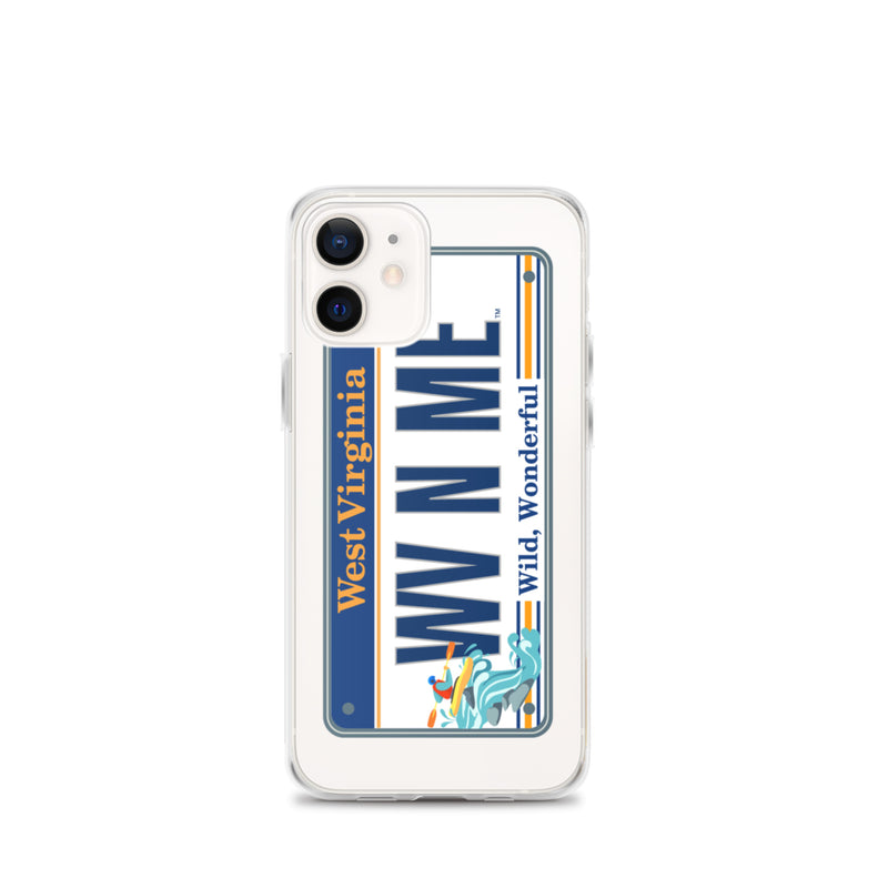 iPhone Case Clear - West Virginia License Plate