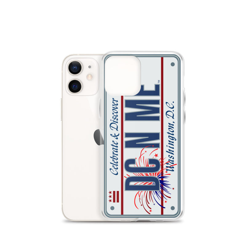 iPhone Case Clear - District of Columbia License Plate