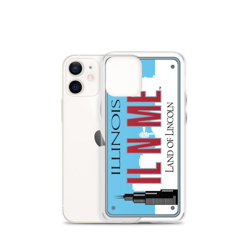 iPhone Case Clear - Illinois License Plate