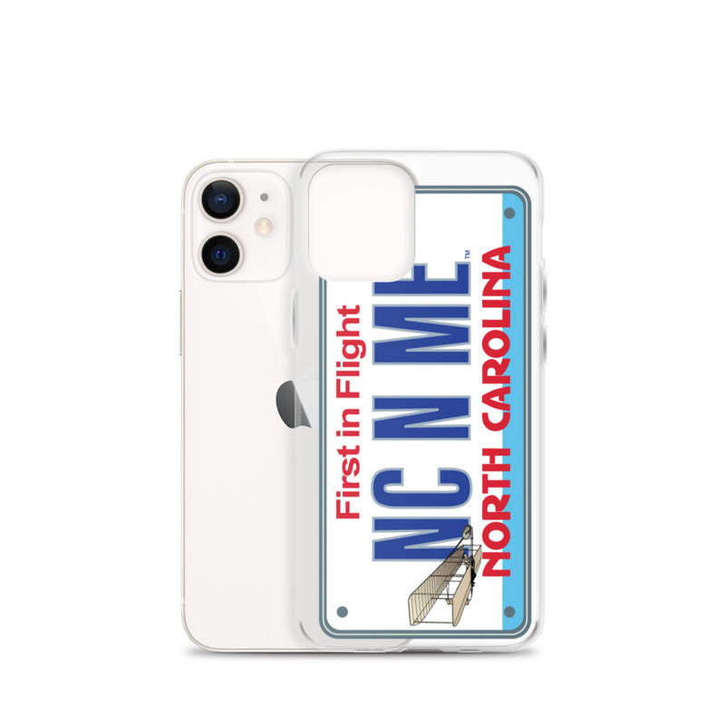 iPhone Case Clear - North Carolina License Plate