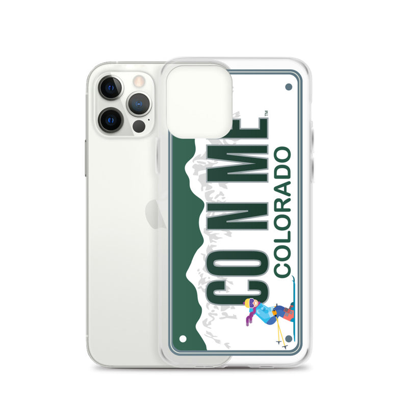 iPhone Case Clear - Colorado License Plate