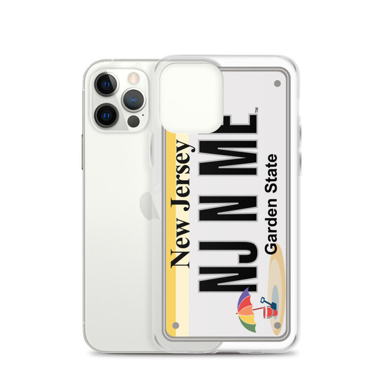 iPhone Case Clear - New Jersey License Plate