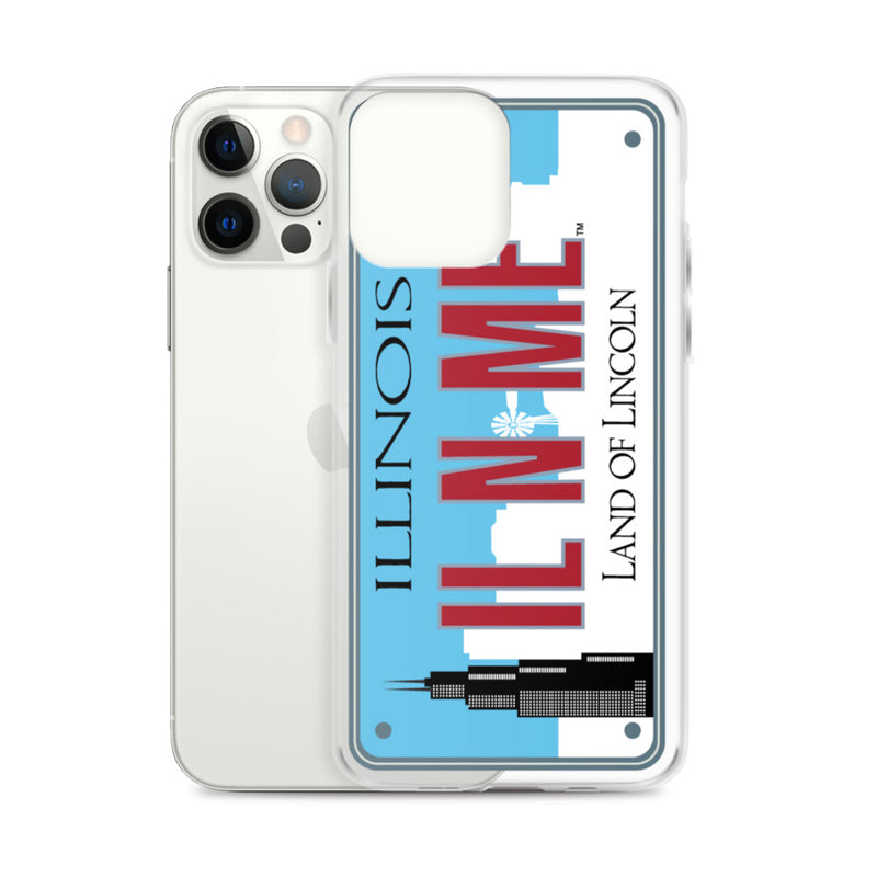 iPhone Case Clear - Illinois License Plate