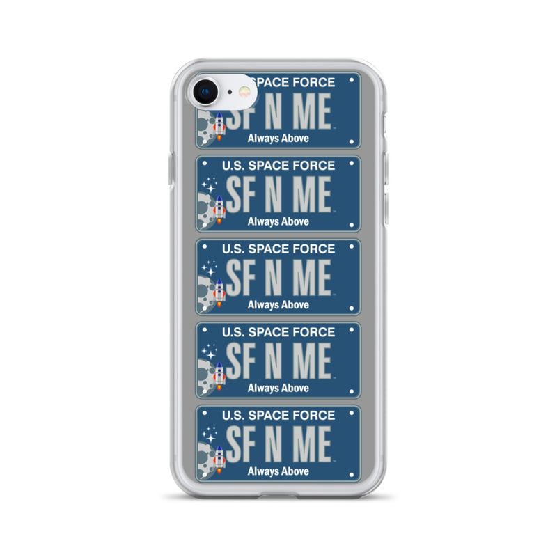 iPhone Case - Space Force License Plate