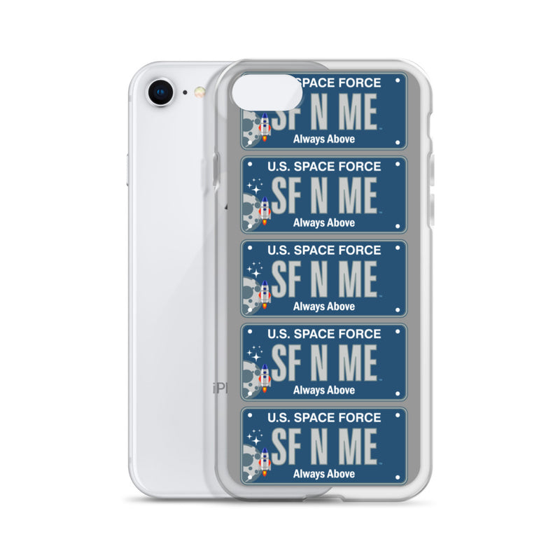 iPhone Case - Space Force License Plate