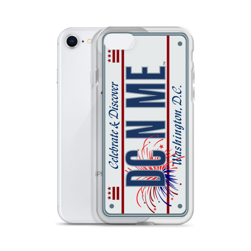 iPhone Case Clear - District of Columbia License Plate