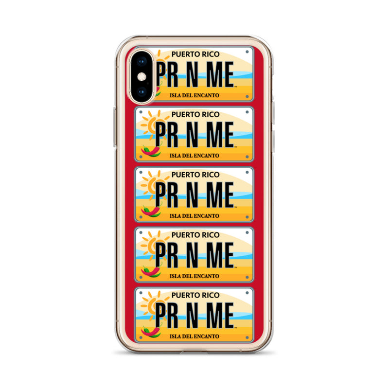 iPhone Case - Puerto Rico License Plate