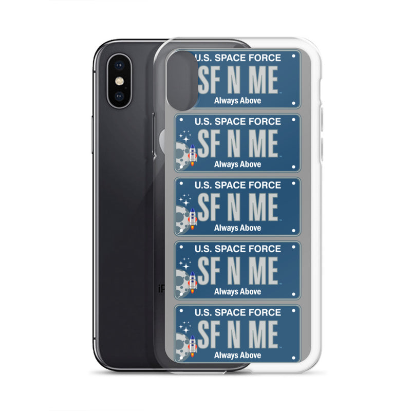 iPhone Case - Space Force License Plate