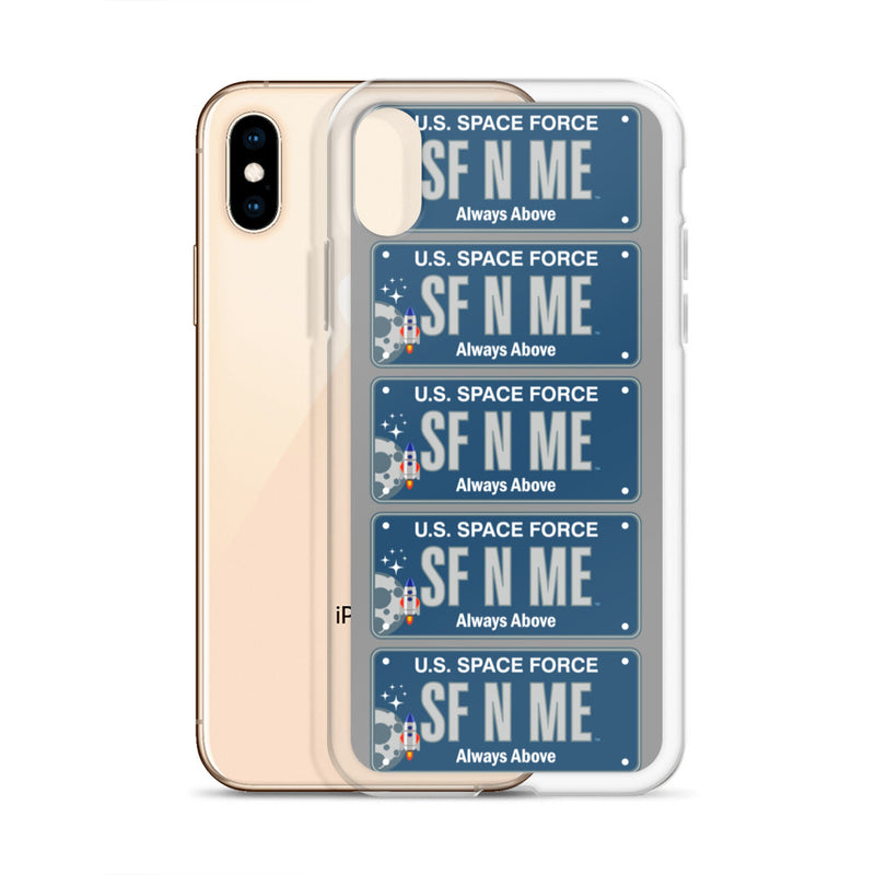 iPhone Case - Space Force License Plate