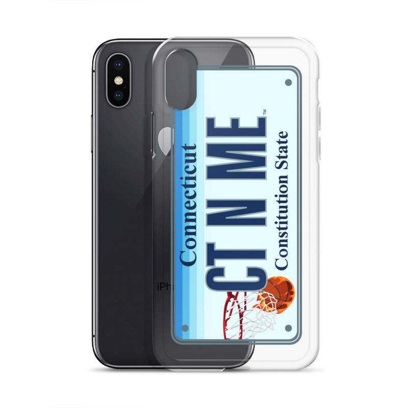 iPhone Case Clear - Connecticut License Plate