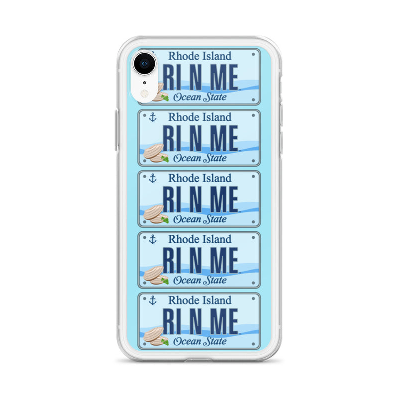 iPhone Case - Rhode Island License Plate