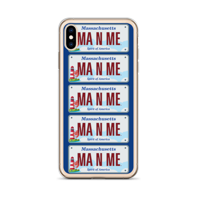 iPhone Case - Massachusetts License Plate