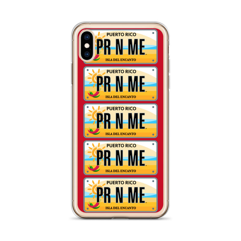 iPhone Case - Puerto Rico License Plate