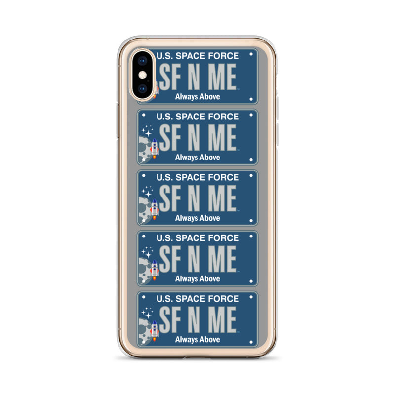 iPhone Case - Space Force License Plate