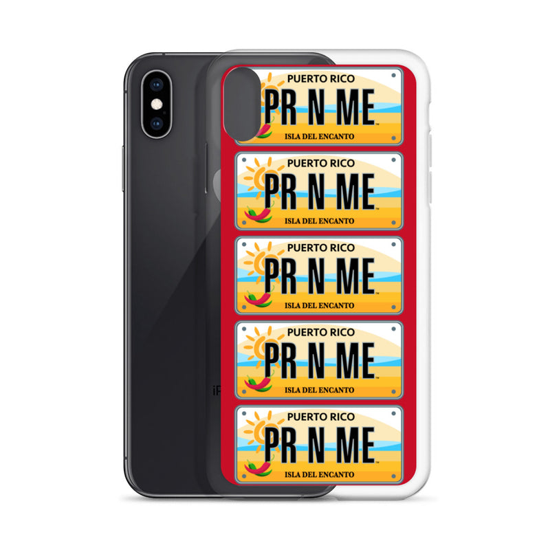 iPhone Case - Puerto Rico License Plate