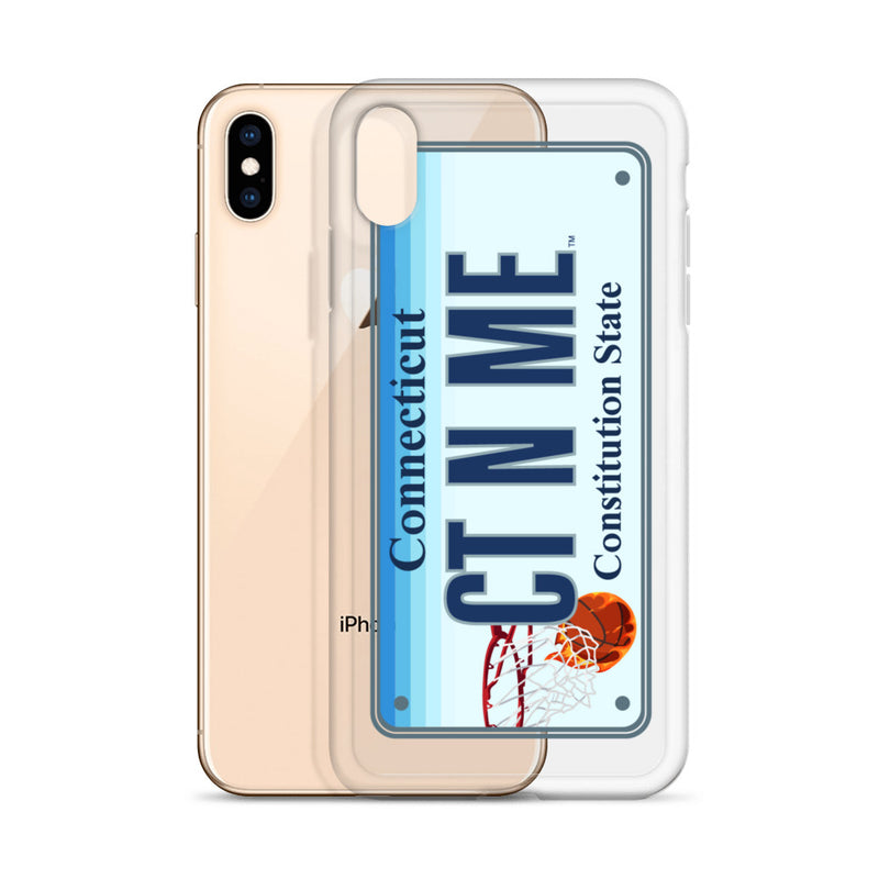 iPhone Case Clear - Connecticut License Plate