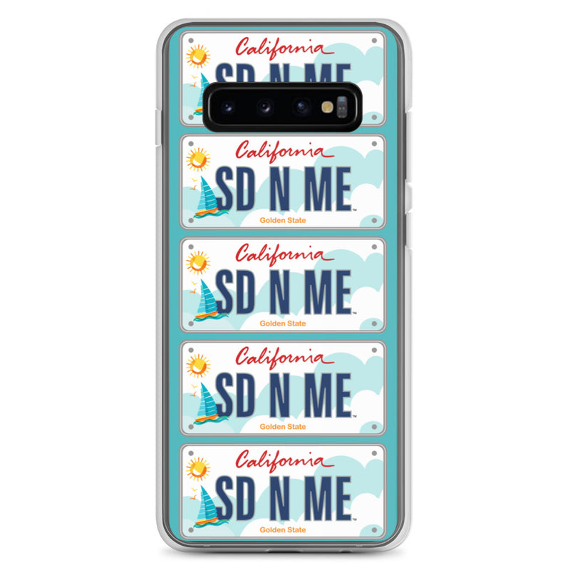 Samsung Phone Case - San Diego License Plate